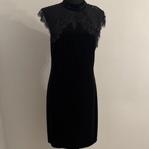 White House Black Market Black Lace Dress